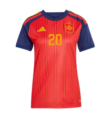 Spanien Pedri Gonzalez #20 Hjemmebanetrøje Dame VM 2026 Kortærmet
